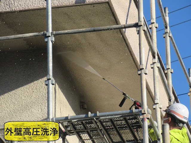 甲府市　外壁塗装工事